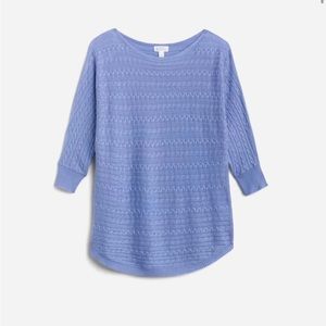 Market & Spruce - Reviera Cable Knit Sweater - Med - NWT